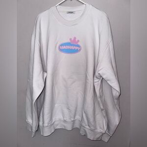 MADHAPPY | Crown Fleece Crewneck Sweatshirt Size XXL